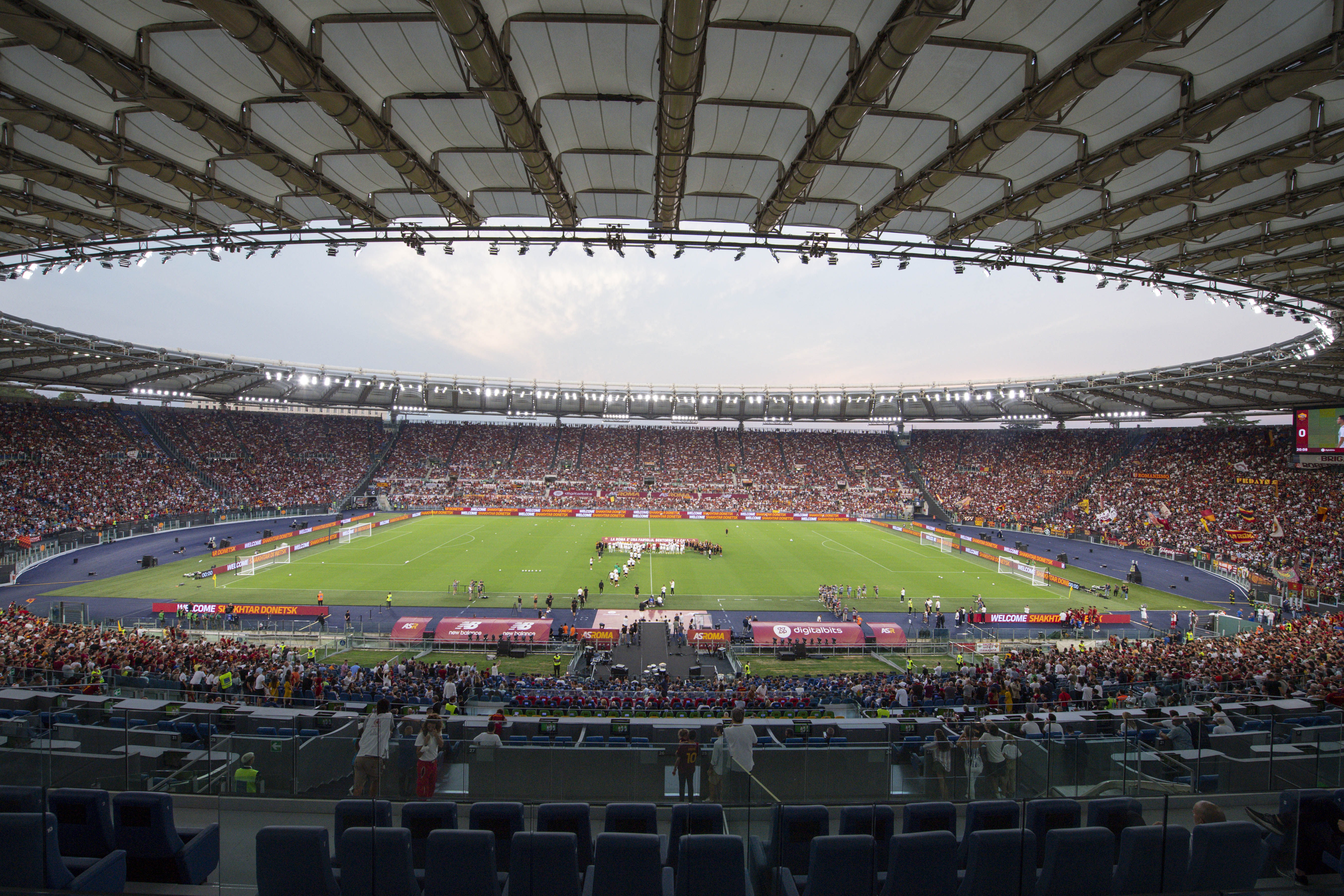 Lo stadio Olimpico di Roma