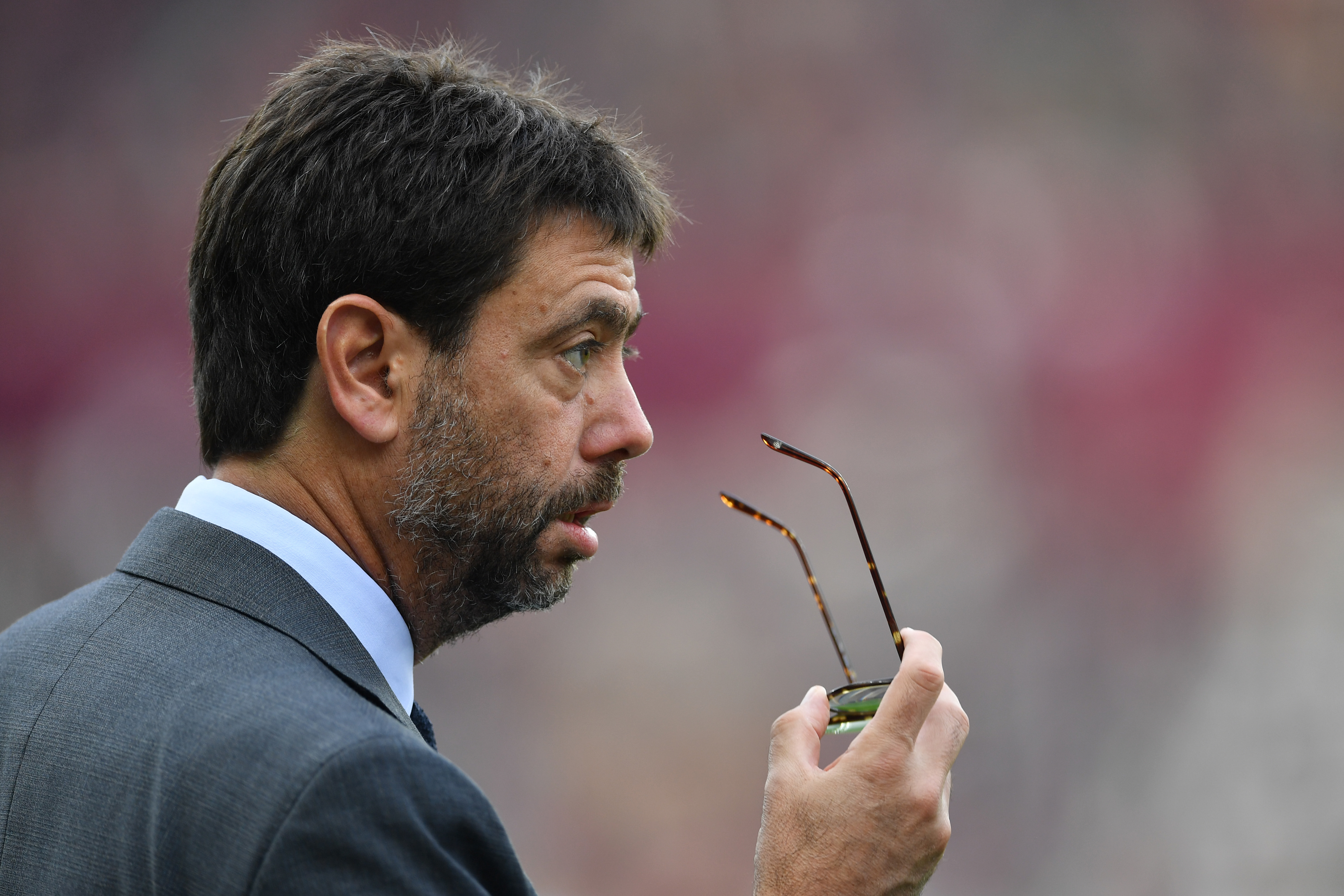 L'ex presidente della Juve Andrea Agnelli