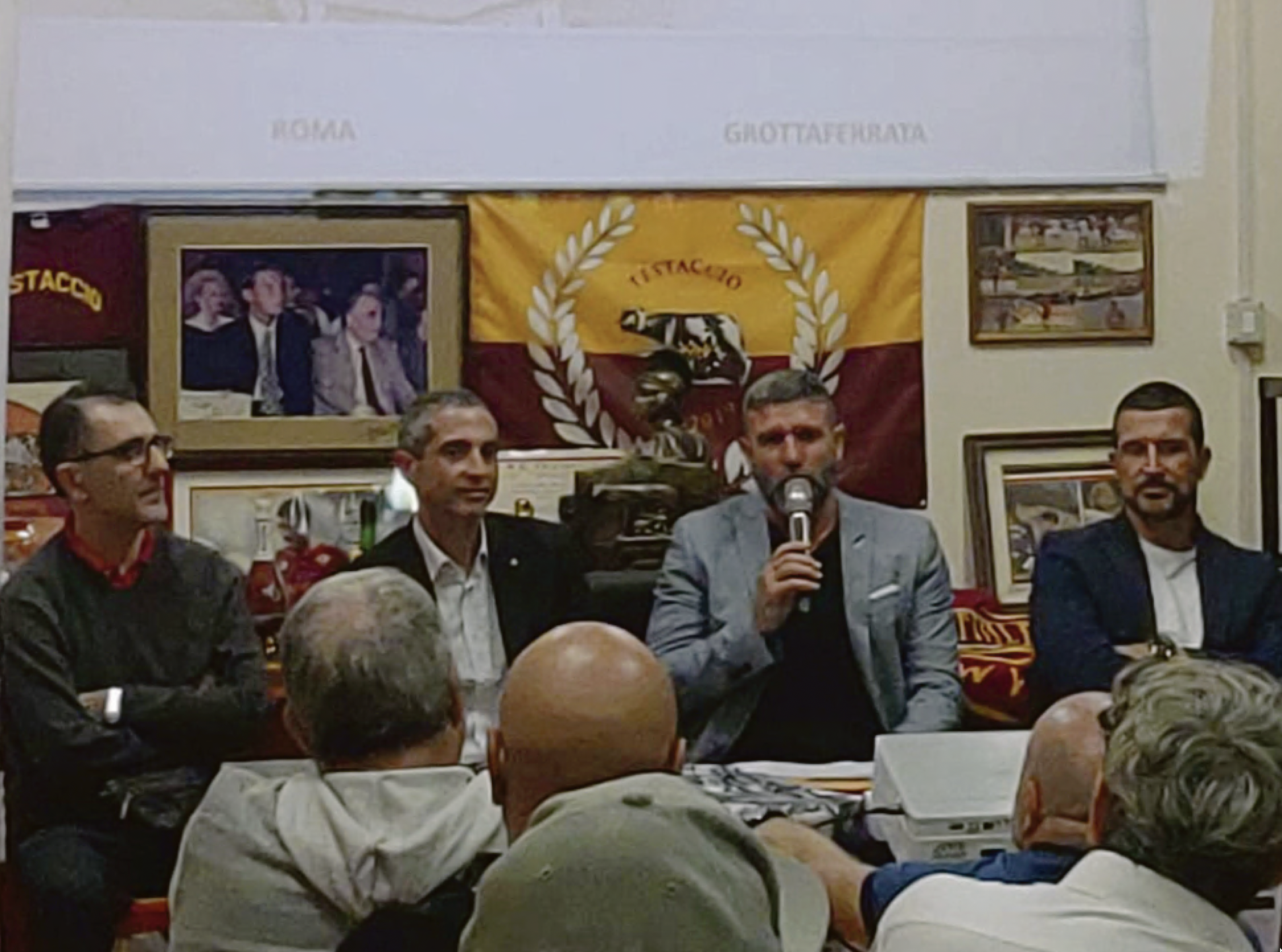 Al Roma Club Testaccio Massimo Izzi e Luca Pelosi, Vincent Candela e Francesco Pastorella