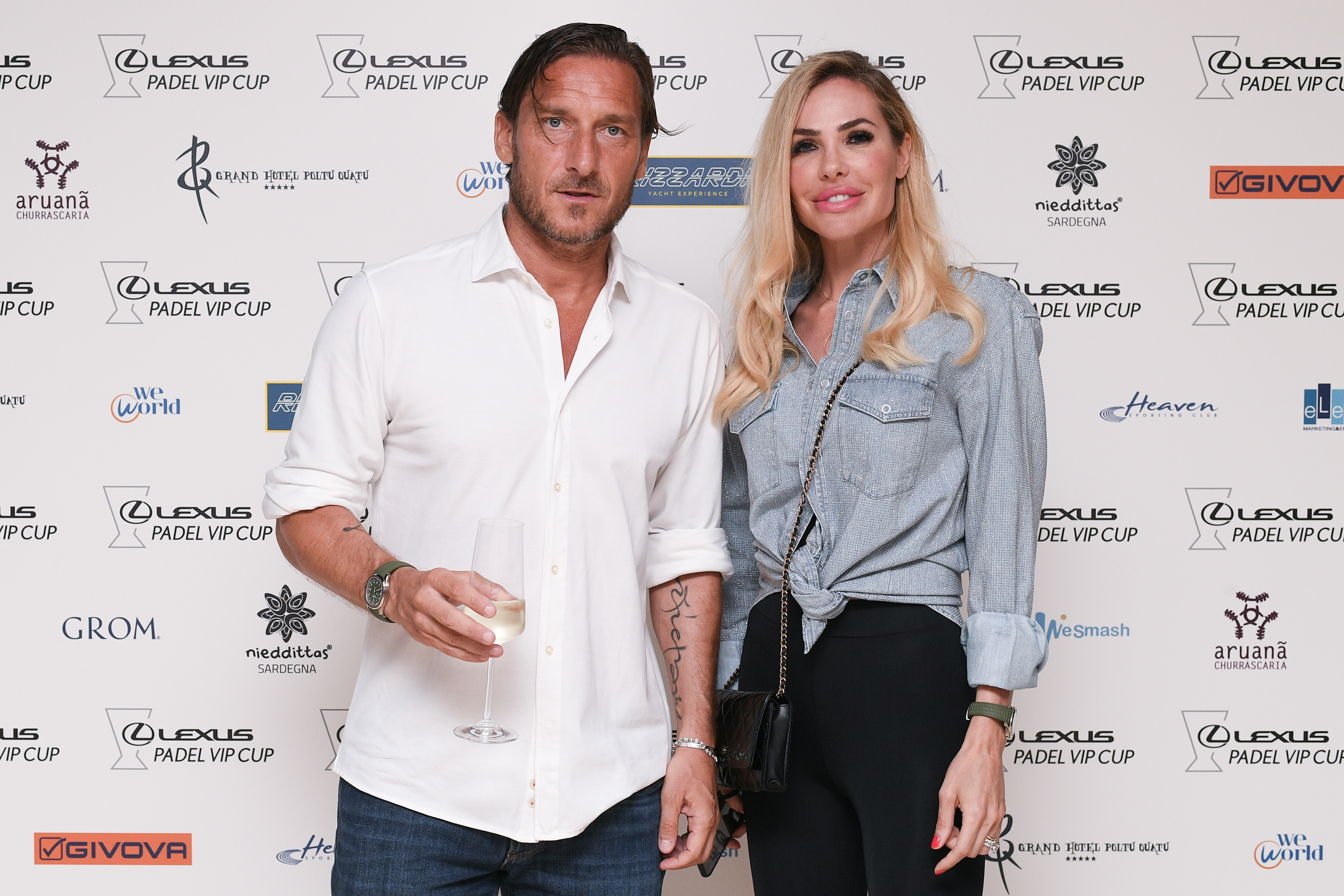 Francesco Totti e Ilary Blasi