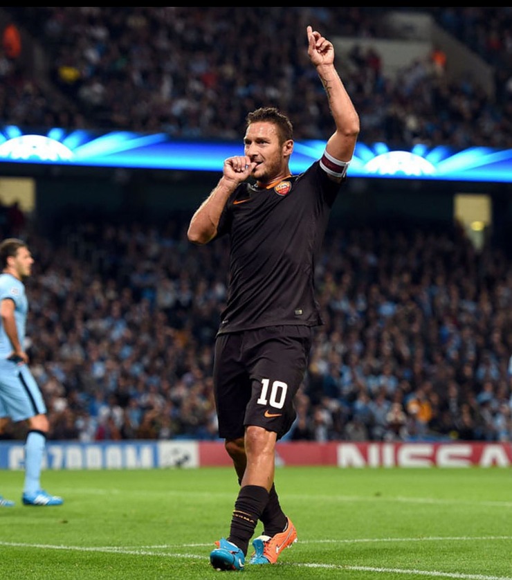 totti vs city champions