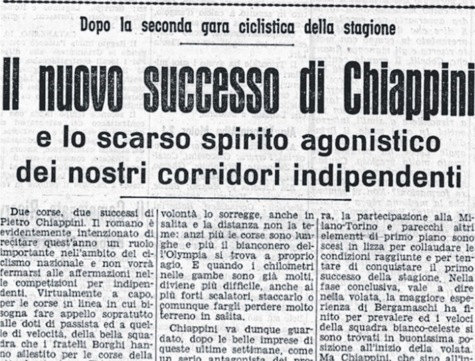 amarcord storico chiappini