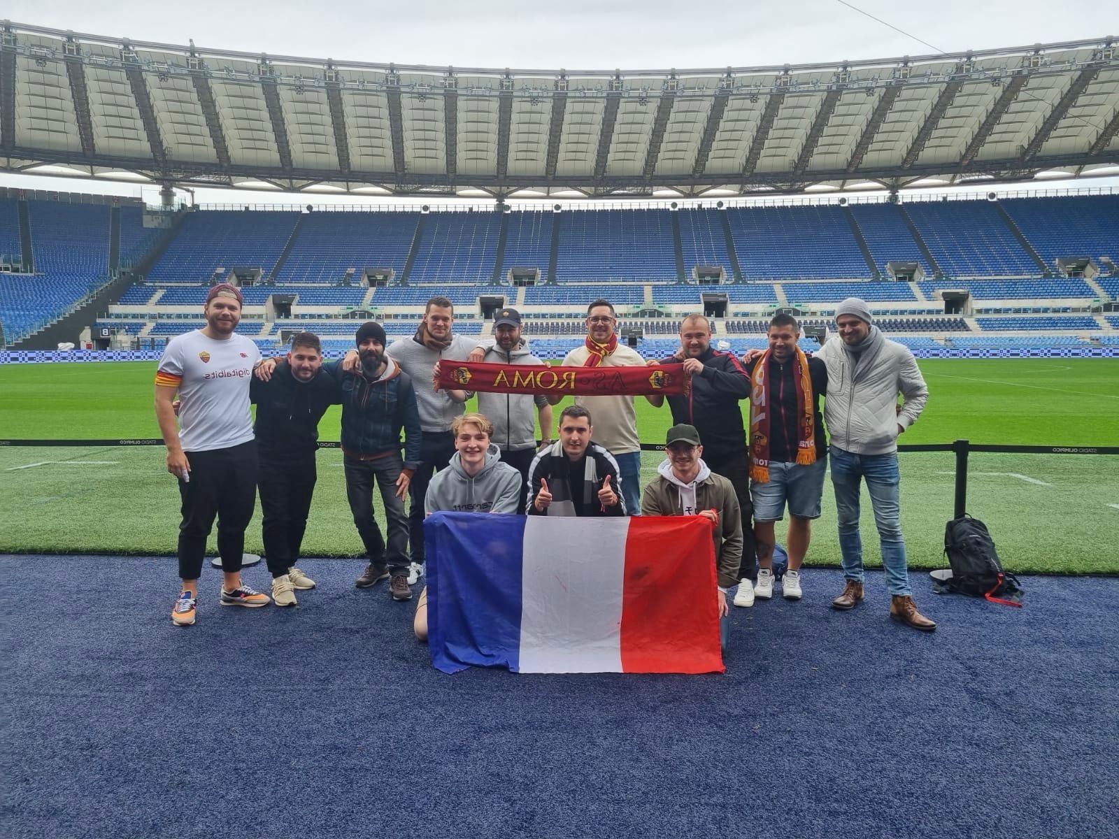 Tifosi francesi a Roma