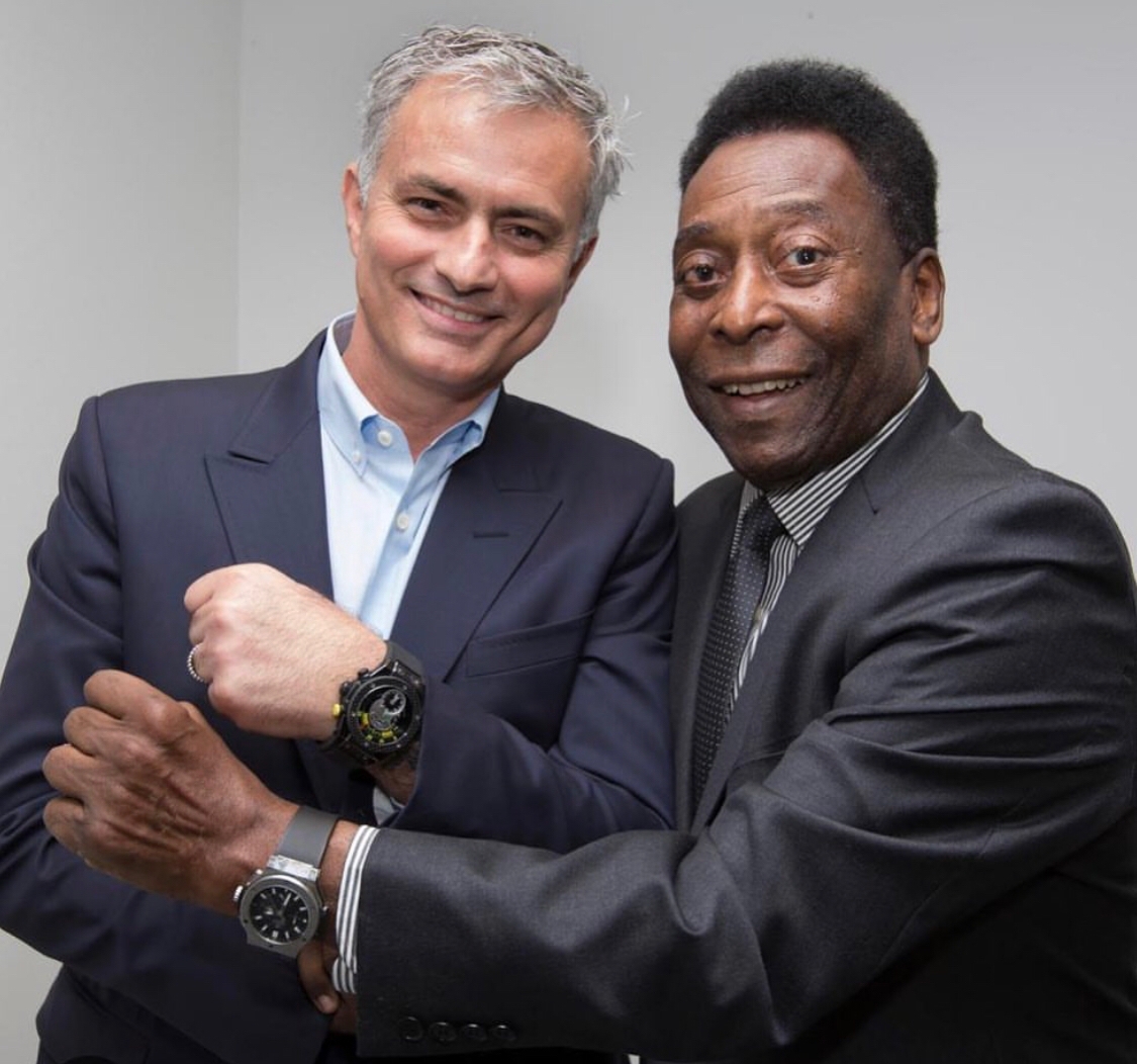 pelè e mourinho