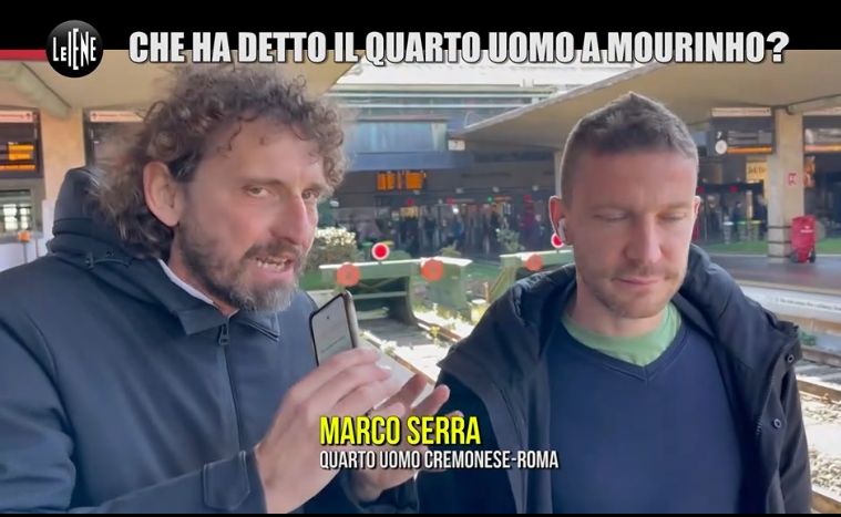 Filippo Roma e Marco Serra durante il servizio de \