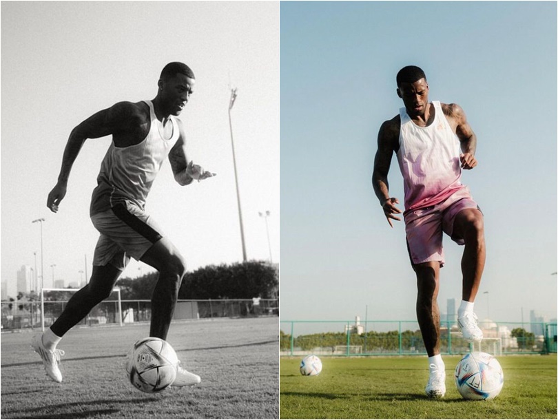 Le immagini di Wijnaldum in allenamento col pallone