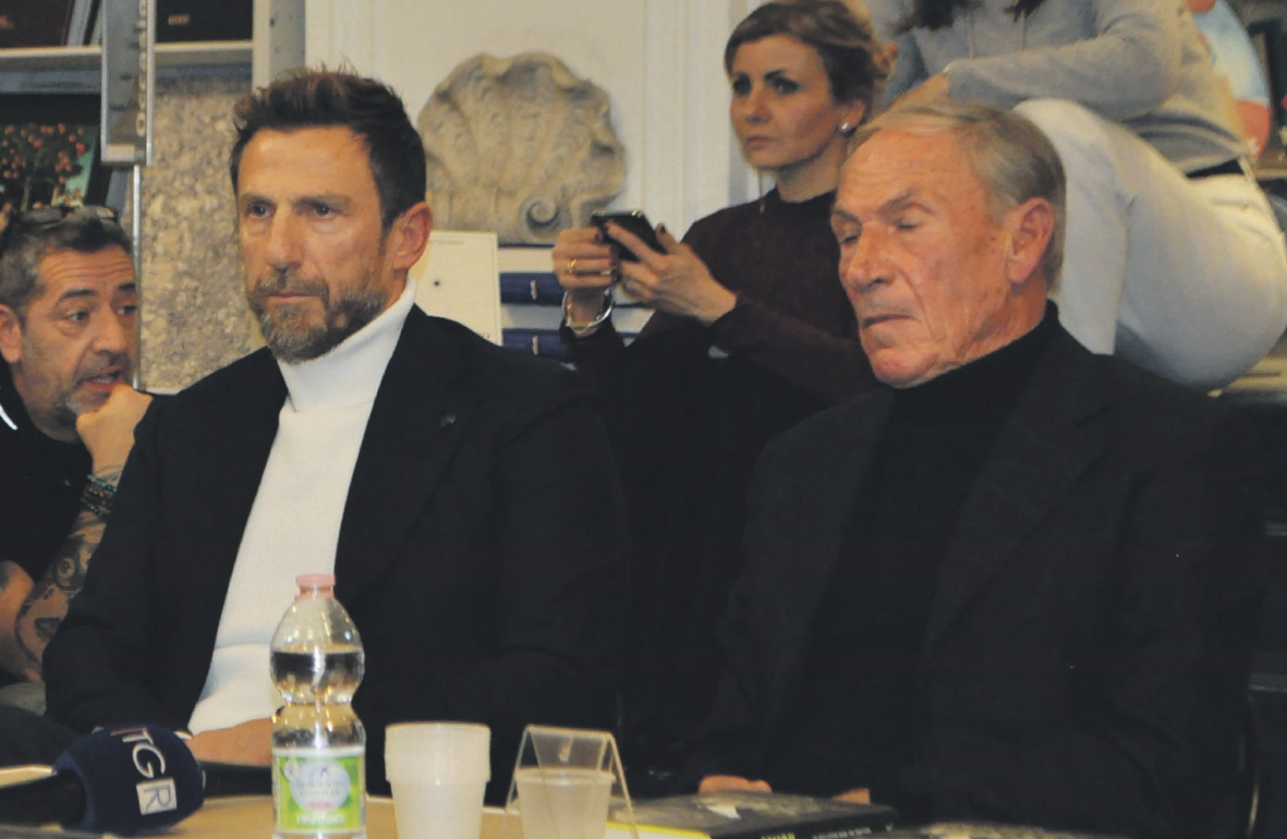 Di Francesco e Zeman alla presentazione di ieri