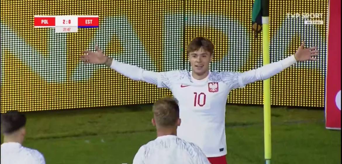 Zalewski con la Polonia 