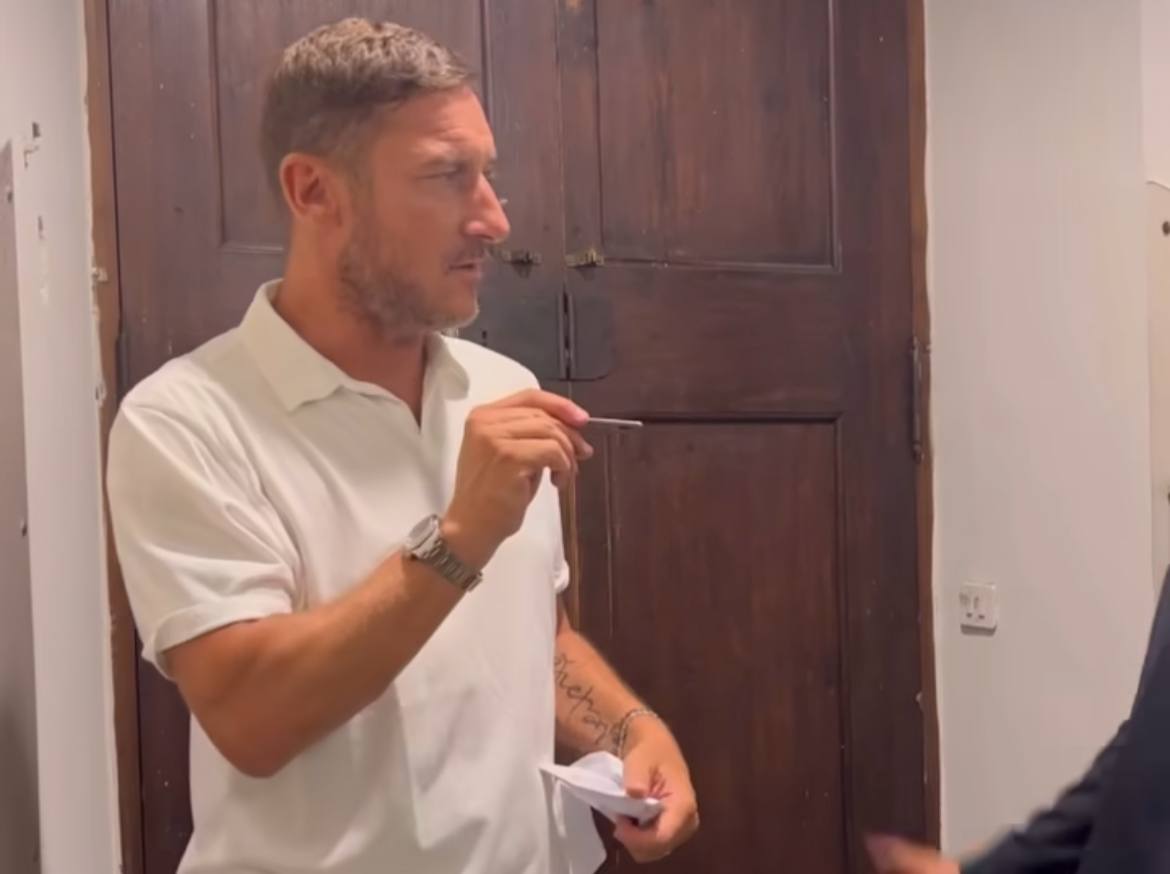 Totti alla Cappella Sistina