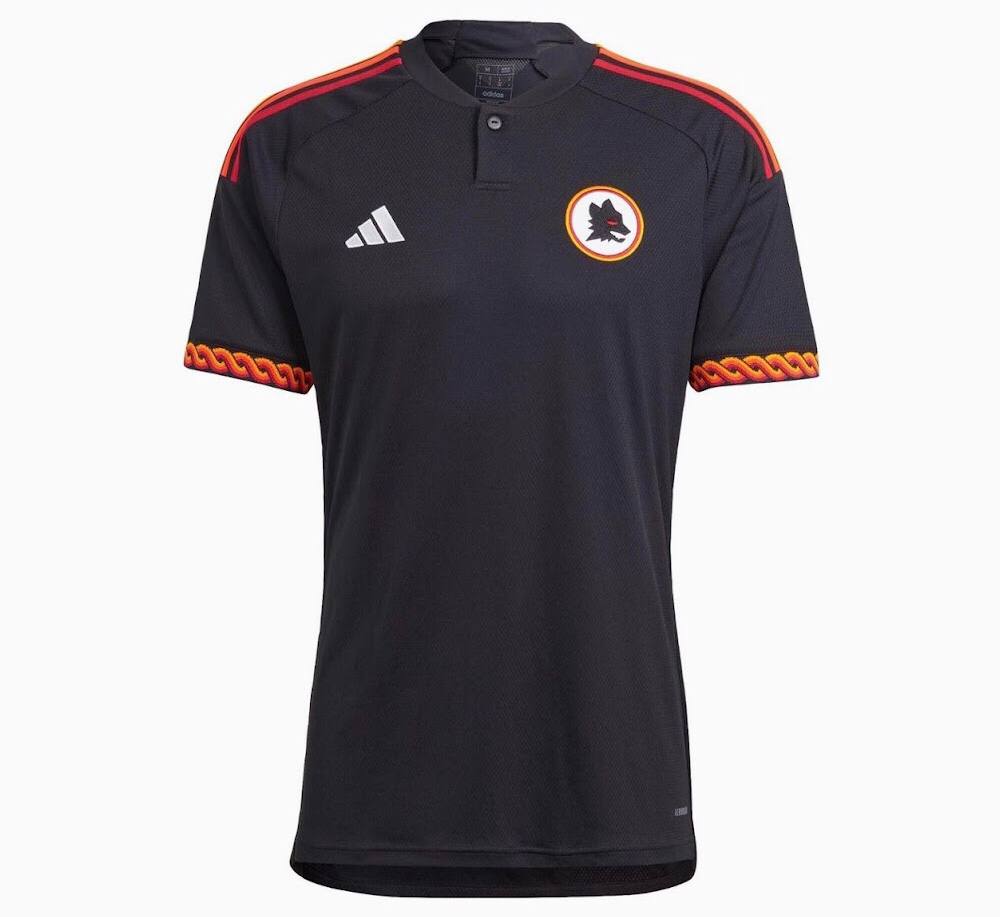 La terza maglia giallorossa griffata Adidas