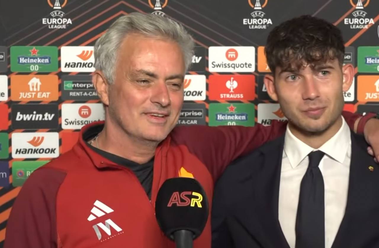 D'Alessio insieme a Mourinho