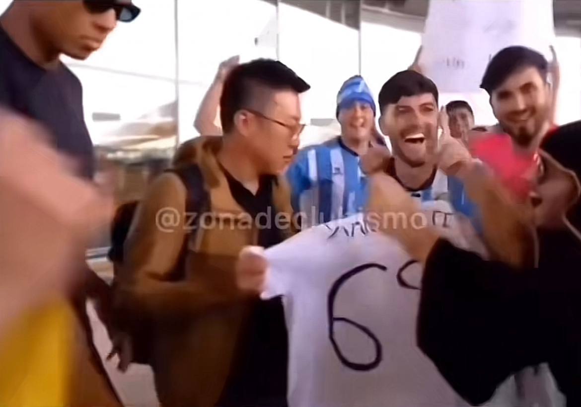 Tifosi del Malaga in Aeroporto